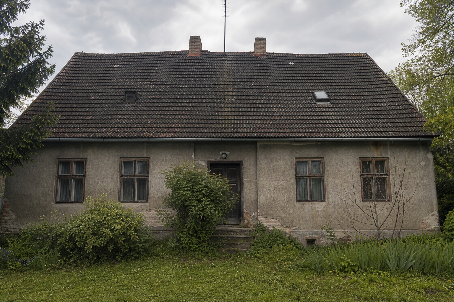 Przed wymianą dachu